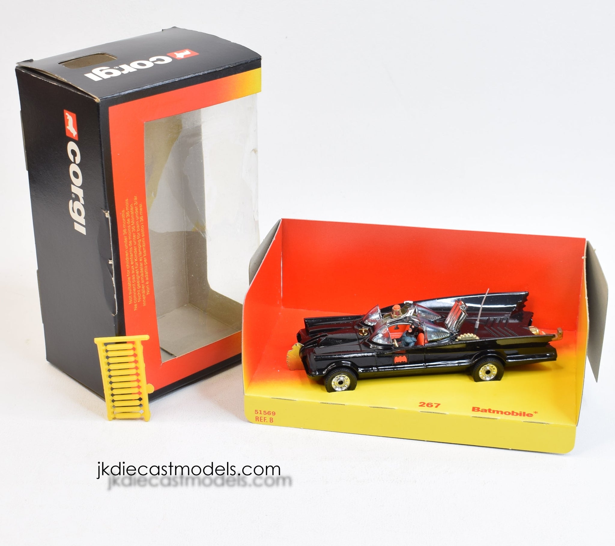 What is the age and value of a Corgi 267 Batmobile What is the age and value of a Corgi 267 Batmobile