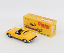 Dinky toys 208 Porsche 914 Virtually Mint/Lovely box ''The J.W Collection''