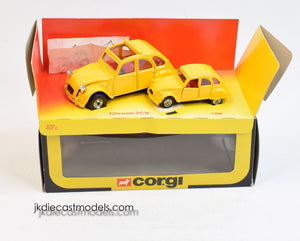 Corgi Toys 1358 2cv Little & Large F.Y.E.O James Bond Very Near Mint/Boxed
