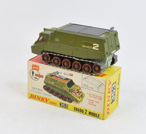 Dinky toys 353 SHADO 2 Mobile Virtually Mint/Nice box (Black smooth roof) 'J. W Collection'