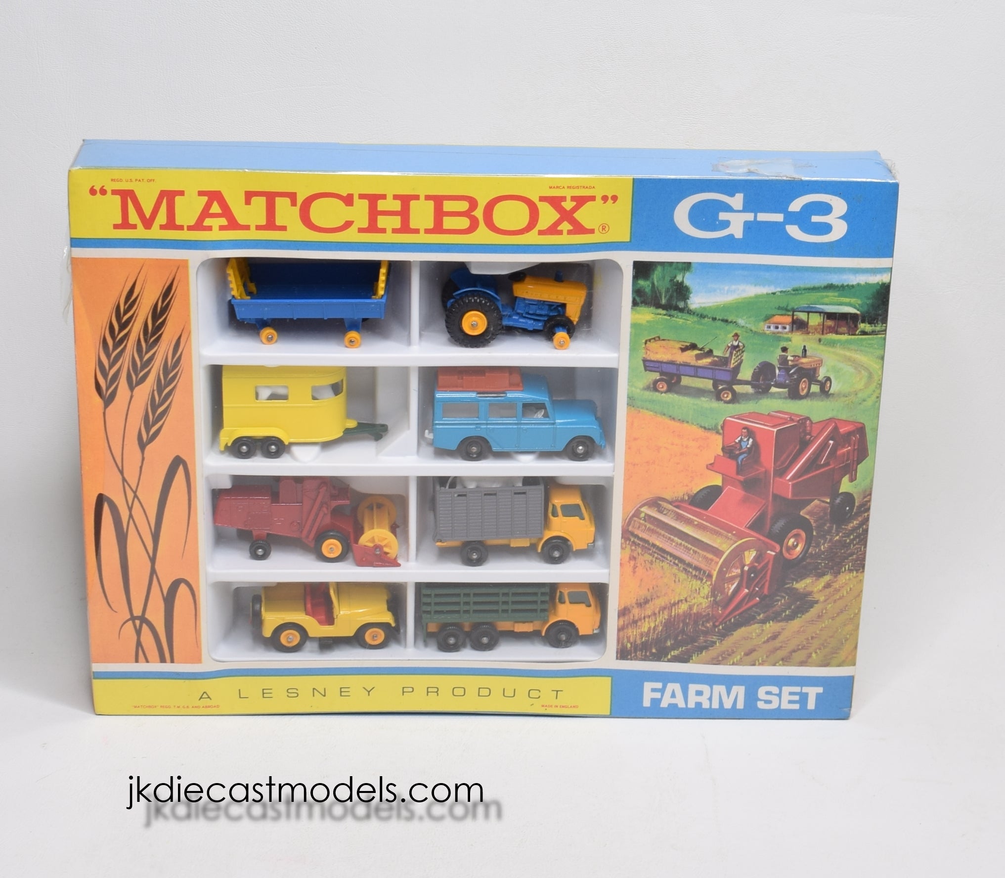Matchbox Farm Set Matchbox G-3 Farm Set (Unsold shop stock) – JK DIE-CAST MODELS