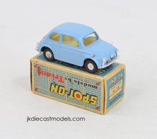 Spot-on 185 Fiat 500 Virtually Mint/Boxed 'Shropshire Collection'