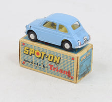 Spot-on 185 Fiat 500 Virtually Mint/Boxed 'Shropshire Collection'