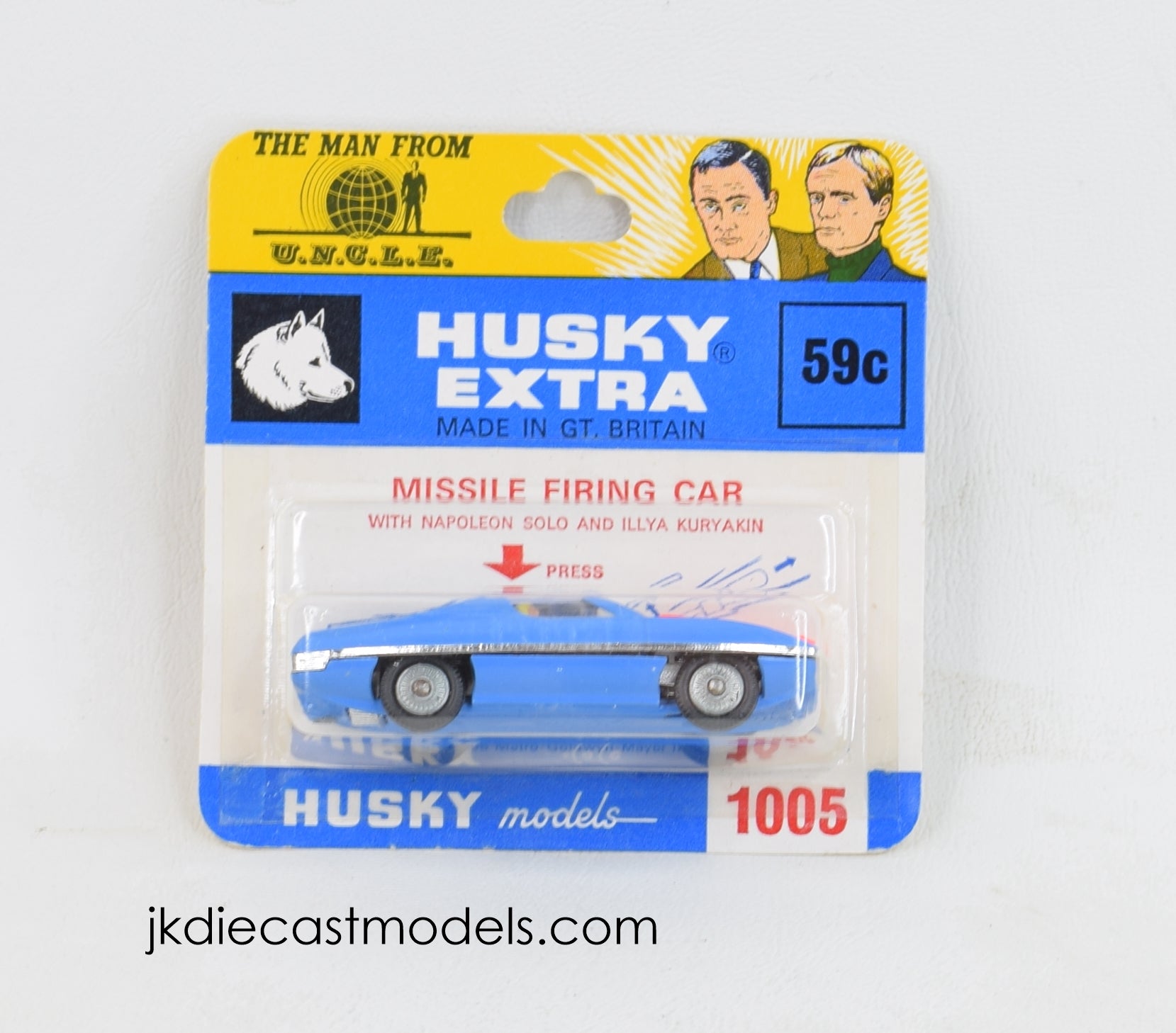 Husky Models Husky models 1005 Man from Uncle M.O.C – JK DIE-CAST MODELS
