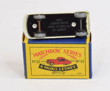 Matchbox Lesney 32 Jaguar XK140 MW/B1 box Mint/Lovely box