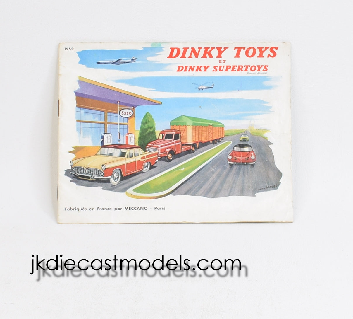 French Dinky toys 1959 Catalogue 'Dryden' Collection