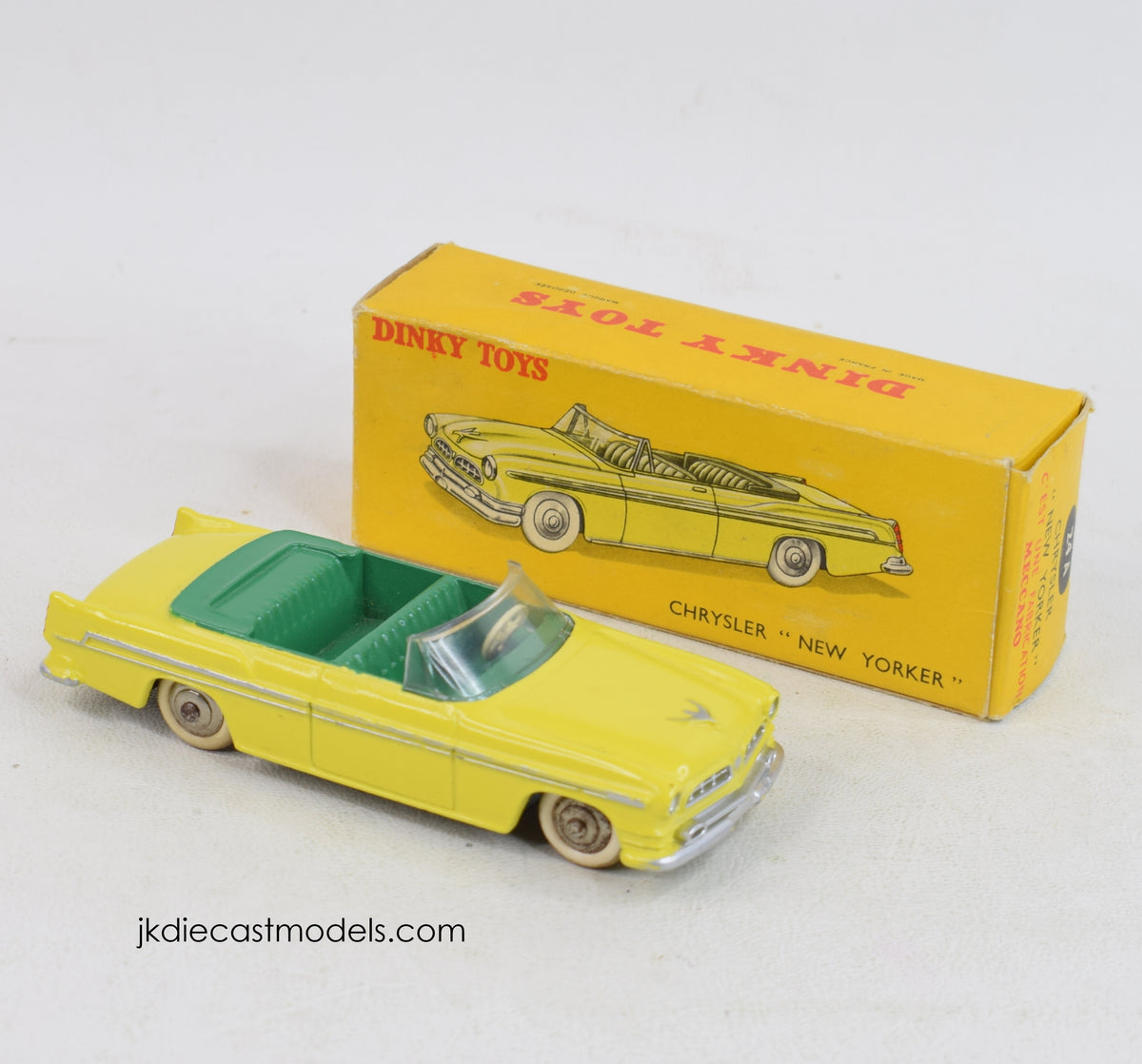 French Dinky Toys 24A Chrysler 'New Yorker' Virtually Mint/Nice box