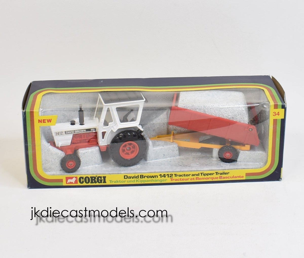 Corgi toys 34 David Brown Virtually Mint/Boxed