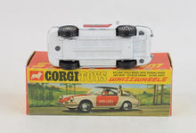 Corgi toys 509 Porsche Targa 911s Virtually Mint/Boxed (Police decals/French export) 'Weslake Collection'