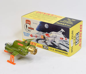 Dinky toys 351 SHADO UFO Interceptor Mint/Lovely box 'Llanellen' Collection