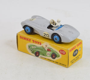 Dinky Toys 110 Aston Martin DB3 Virtually Mint/Boxed ''The West London Collection''