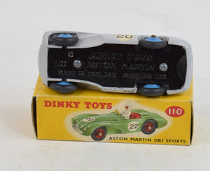 Dinky Toys 110 Aston Martin DB3 Virtually Mint/Boxed ''The West London Collection''