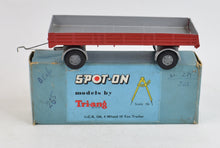 Spot-on Models 106 4-Wheel 10 Ton Trailer Virtually Mint/Boxed