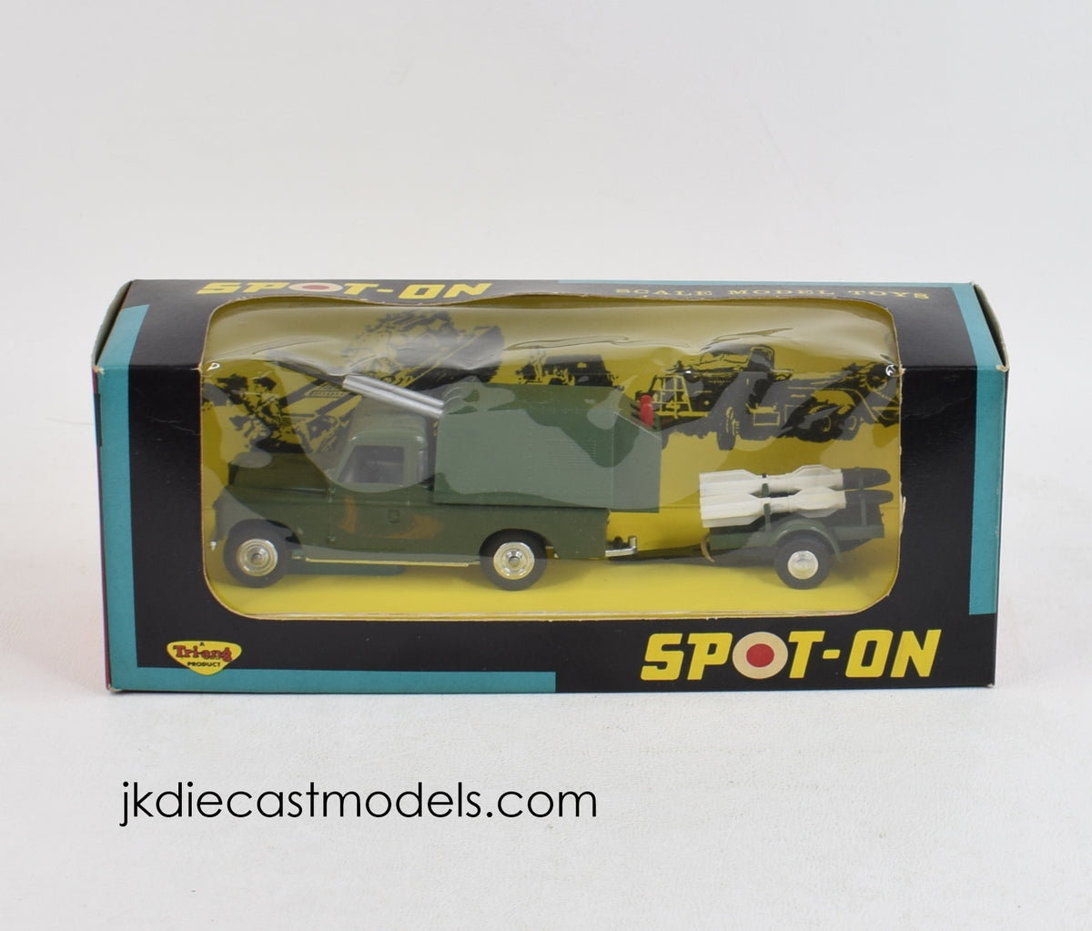 Spot-on 419 Army Rocket Launcher Mint/Lovely box