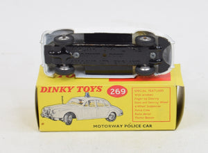 Dinky toys 269 Motorway Police Car Virtually Mint/Lovely box