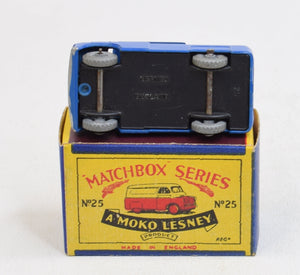 Matchbox Lesney 25 Bedford 'Dunlop' RW/B1 box Virtually Mint/Nice box