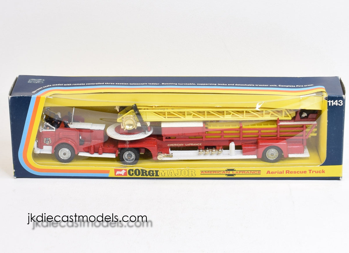 Corgi toys 1143 Aerial Rescue Truck Virtually Mint/Boxed