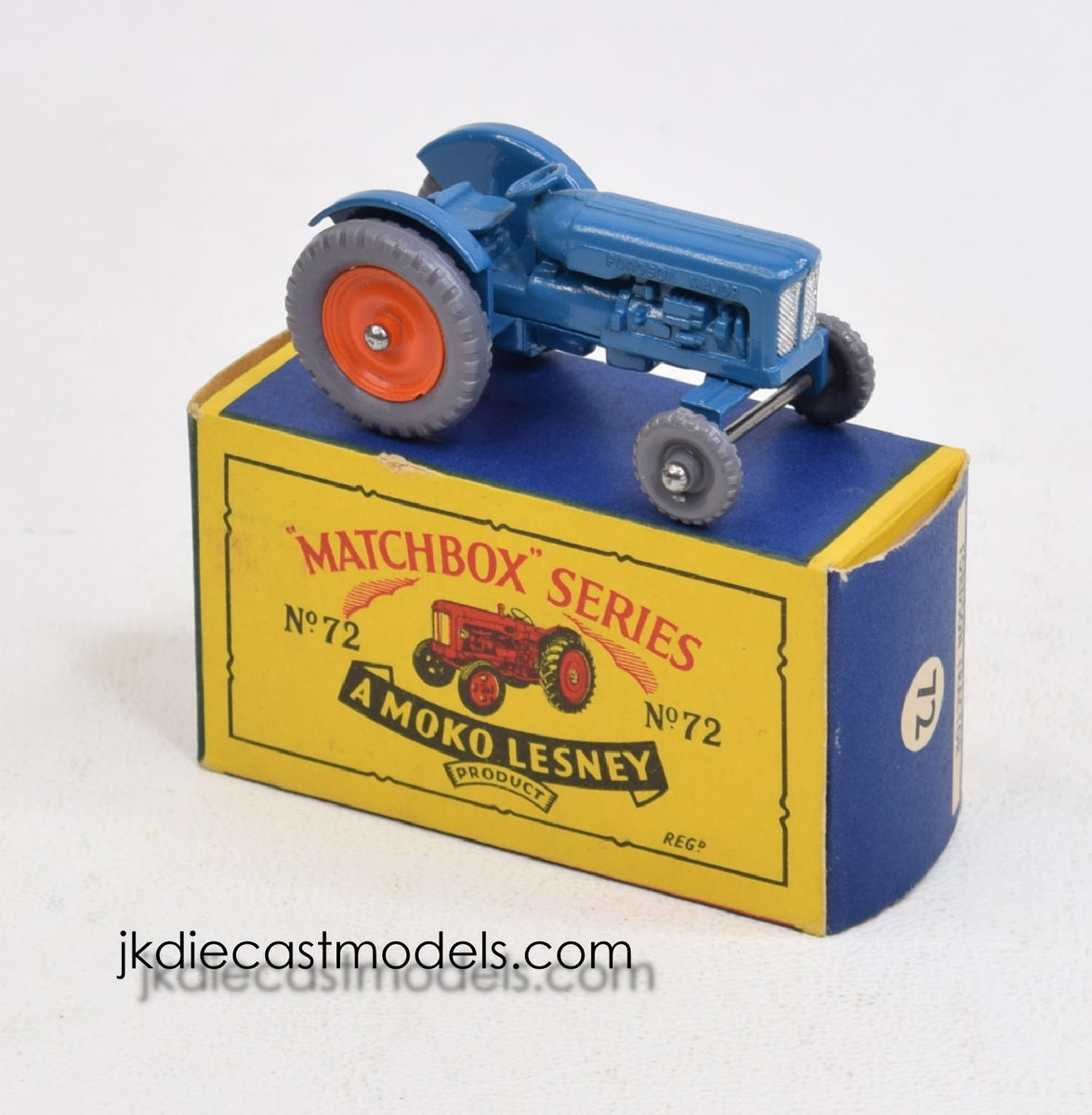 Matchbox Lesney 72 Fordson Tractor GPW/B4  Virtually Mint/Lovely box