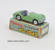 Spot-on 108 Triumph Tr3 Virtually Mint/Nice box 'Shropshire Collection'