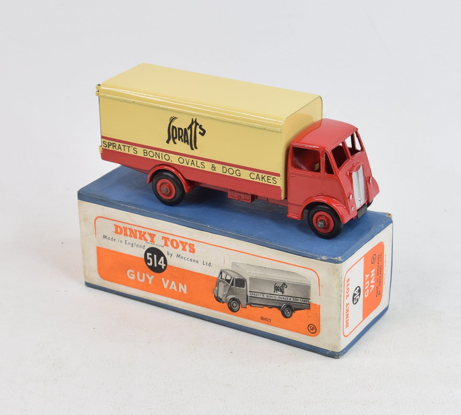 Dinky Toys 514/917 Guy Van 'Spratts' Virtually Mint/Boxed 'Carlton Collection'