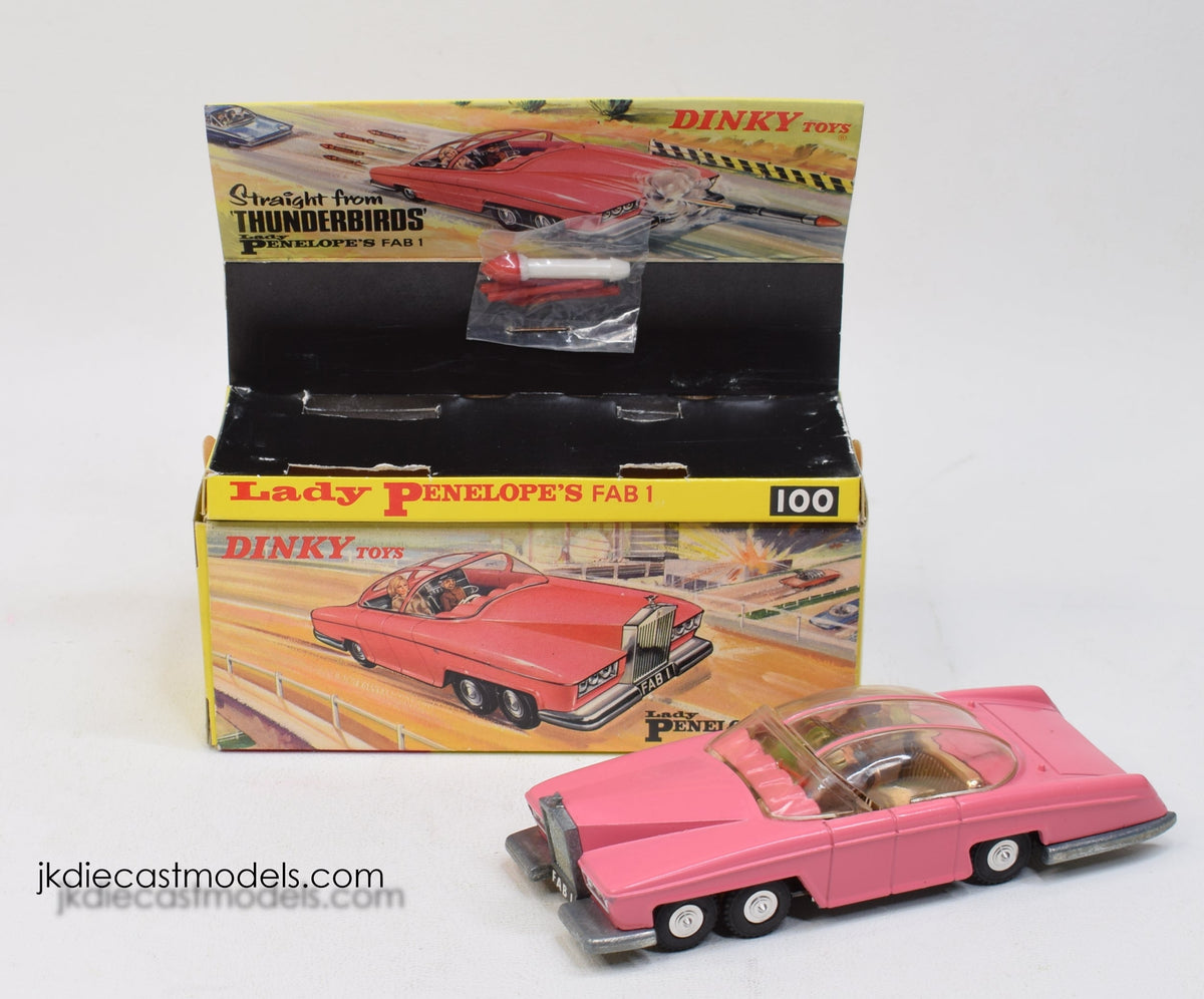 Dinky Toys 100 Fab 1 Virtually Mint/Nice box