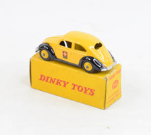 Dinky Toys 262 Swiss Postal VW Very Near Mint/Boxed (Ridged hubs)  '' The West London Collection''