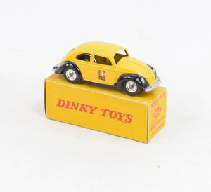 Dinky Toys 262 Swiss Postal VW Very Near Mint/Boxed (Shiny spun  hubs) '' The West London Collection''