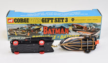 Corgi toys gift set 3 Virtually Mint/Boxed (Red wheel & correct box)