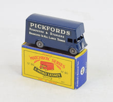 Matchbox Lesney 46 Pickfords Removal van GPW/B5 box Virtually Mint/Nice box 'Carlton Collection'