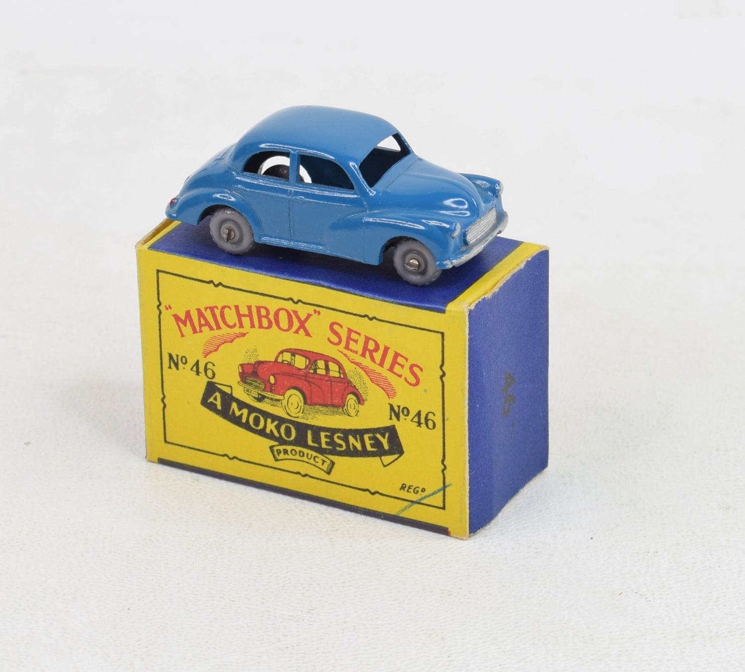 Matchbox Lesney 46 Morris 1000 GPW/B2 box Virtually Mint/Nice box 'Carlton Collection'