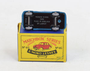 Matchbox Lesney 46 Morris 1000 GPW/B2 box Virtually Mint/Nice box 'Carlton Collection'