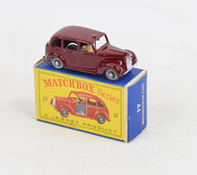 Matchbox Lesney 17 Metropolis Taxi SPW/ D box Virtually Mint/Boxed 'Carlton Collection'