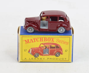 Matchbox Lesney 17 Metropolis Taxi SPW/ D box Virtually Mint/Boxed 'Carlton Collection'