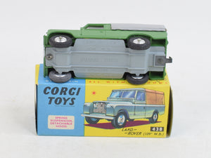 Corgi Toys 438 Land-Rover Virtually Mint/Boxed (mid green)