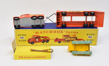 Matchbox King Size K-8 Prime Mover Virtually Mint/Nice box
