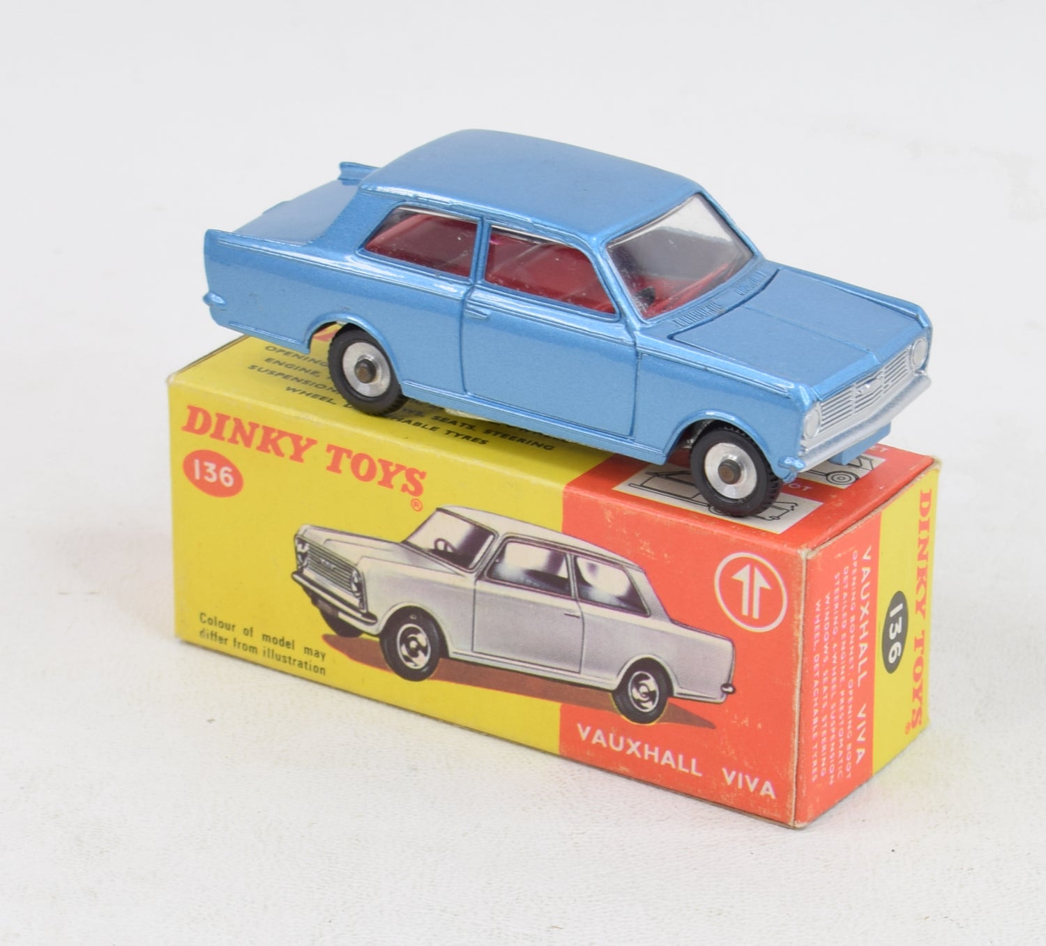 Dinky toys 136 Vauxhall Viva Virtually Mint/Nice box