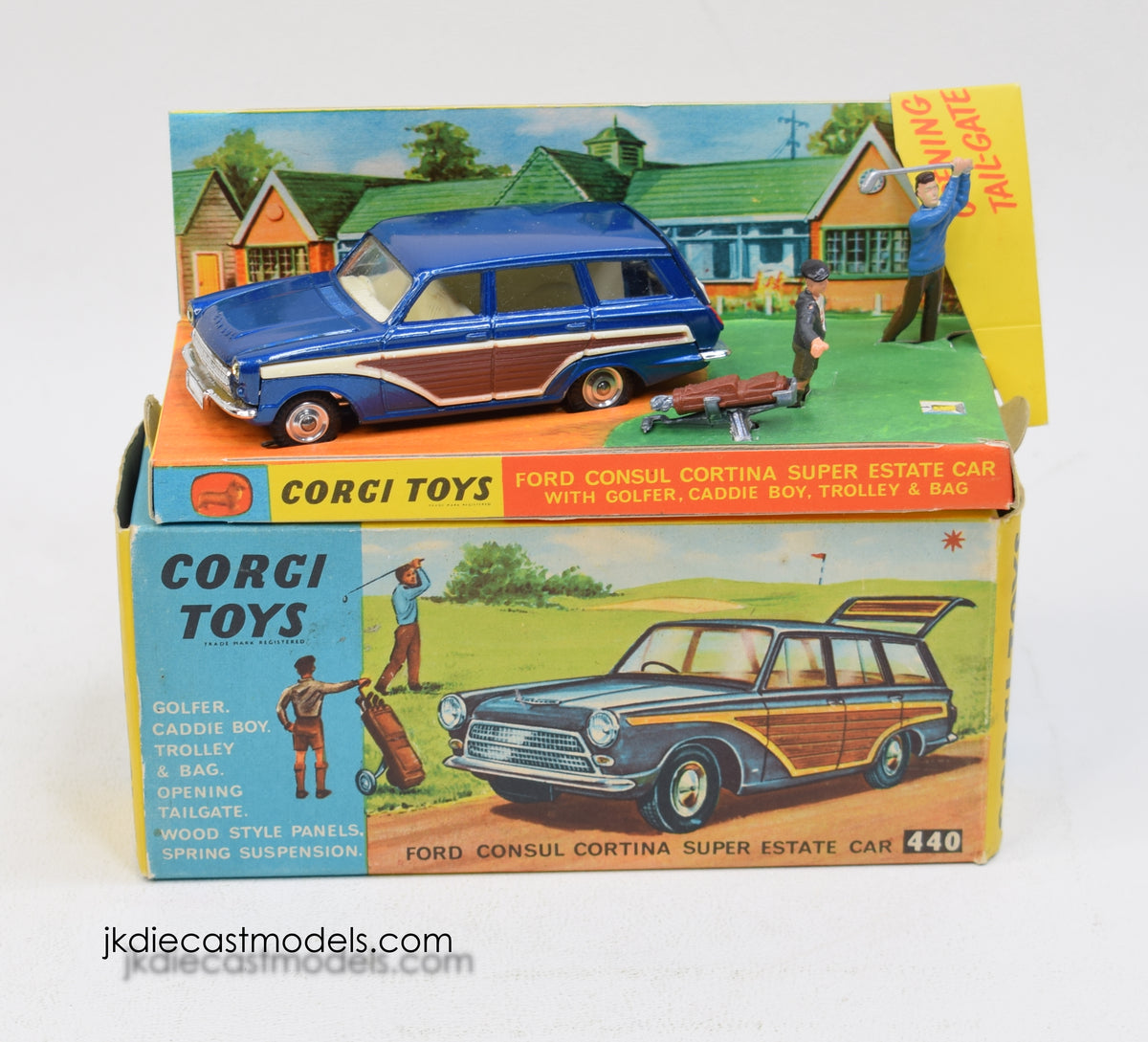 Corgi Toys 440 Consul Golf set Virtually Mint/Boxed 'Avonmore' Collection