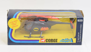 Corgi 925 Batcopter Virtually Mint/Boxed