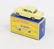 Matchbox Lesney 45 Vauxhall Victor SPW/D box Virtually Mint/Nice box 'Avonmore  Collection'