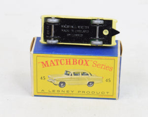 Matchbox Lesney 45 Vauxhall Victor SPW/D box Virtually Mint/Nice box 'Avonmore  Collection'