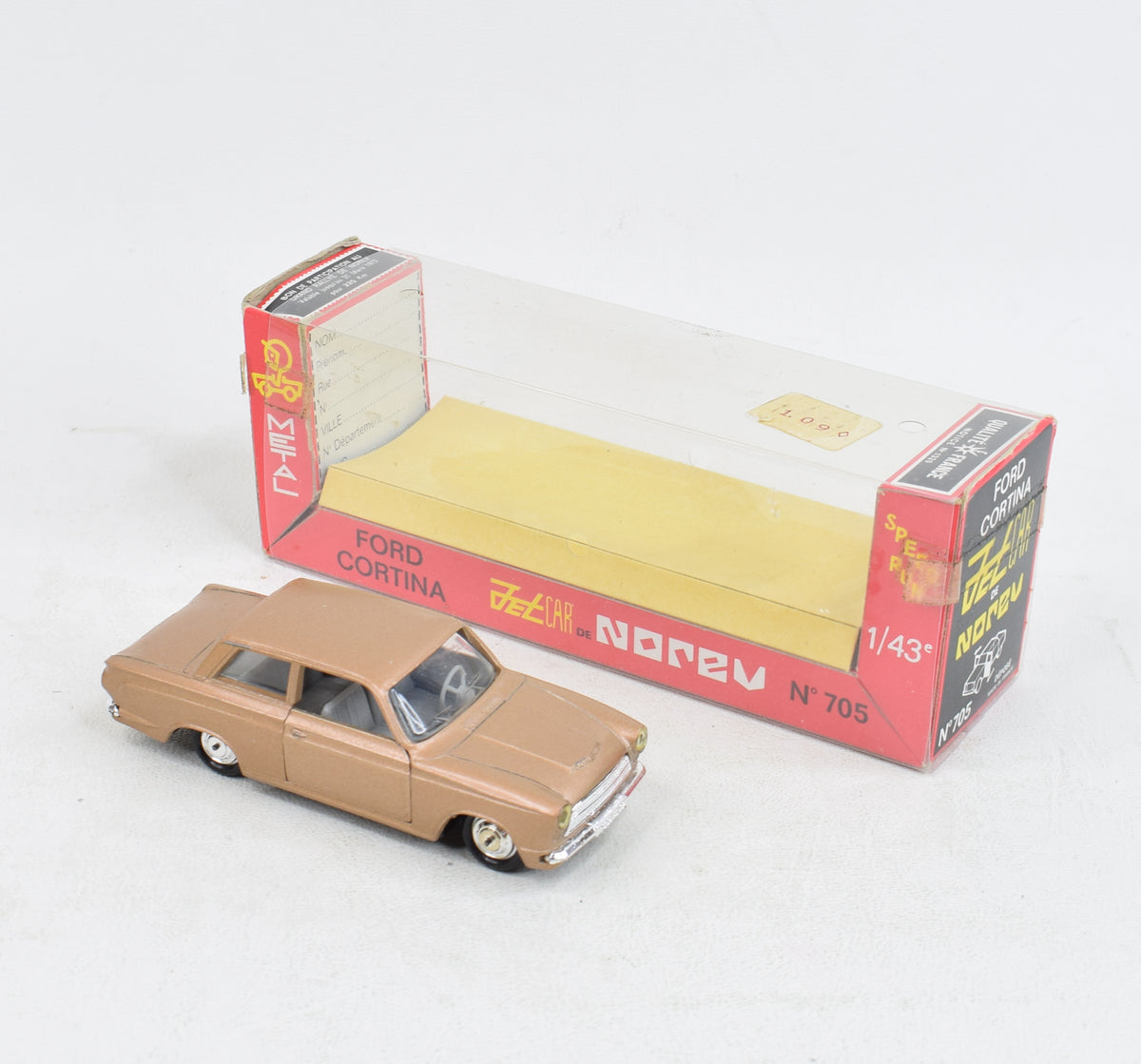 Norev 705 Ford Cortina Virtually Mint/Boxed 'Avonmore  Collection'