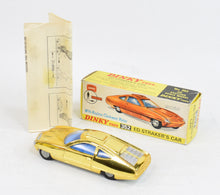 Dinky toys 352 Ed Straker’s Very Near Mint/Nice box (spoke style hubs)  'Avonmore Collection'