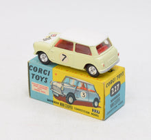 Corgi toys 227 Mini-Cooper Competition Virtually Mint/Nice box - ''The Winchester Collection''