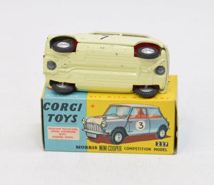 Corgi toys 227 Mini-Cooper Competition Virtually Mint/Nice box - ''The Winchester Collection''