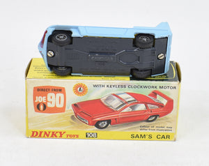 Dinky toys 108 Sam's Car Virtually Mint/Nice box 'Avonmore Collection'