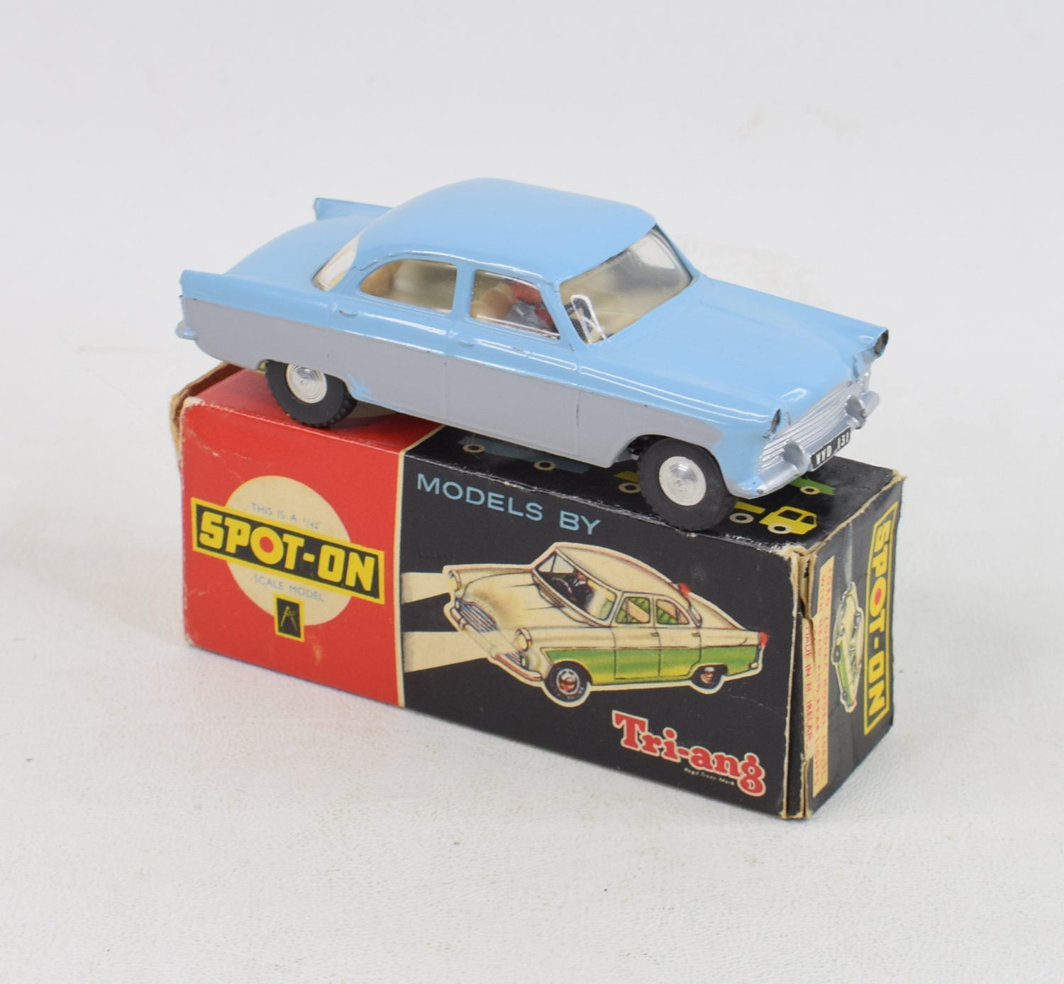 Spot-on 100sl Ford Zodiac Very Near Mint/Boxed 'Shropshire Collection'