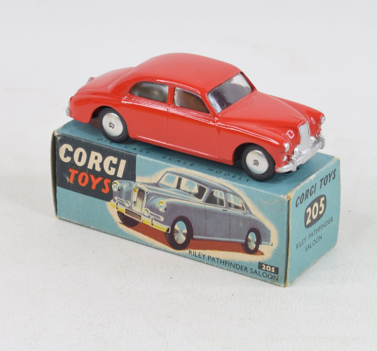 Corgi Toys 205 Riley Pathfinder Virtually Mint/Boxed 'Carlton Collection'