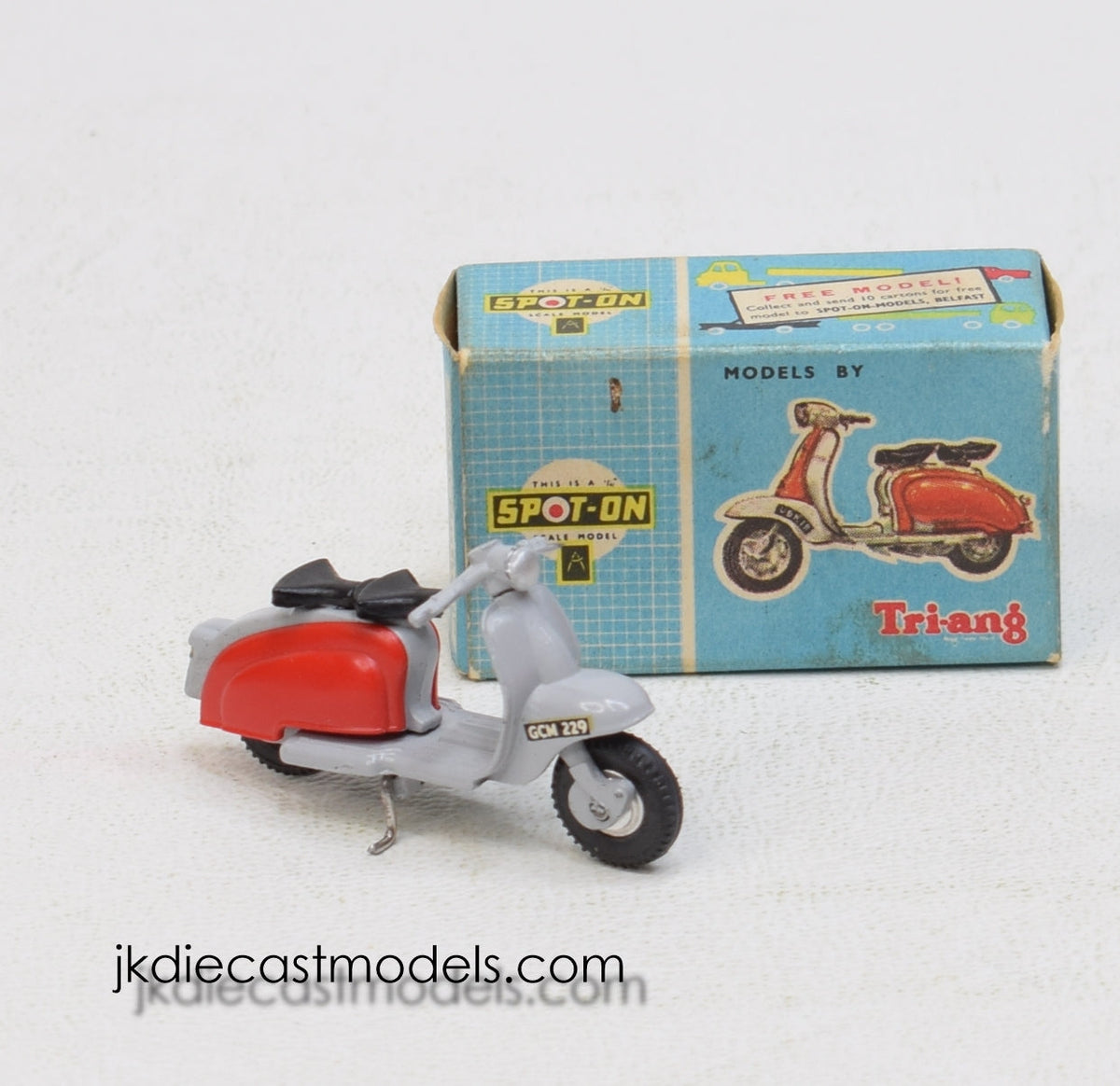 Spot-on 229 Lambretta Virtually Mint/Boxed (Earliest & rarest version)
