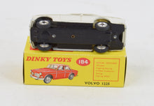 Dinky toys 184 Volvo 122s Virtually Mint/Nice box ''The West London Collection''