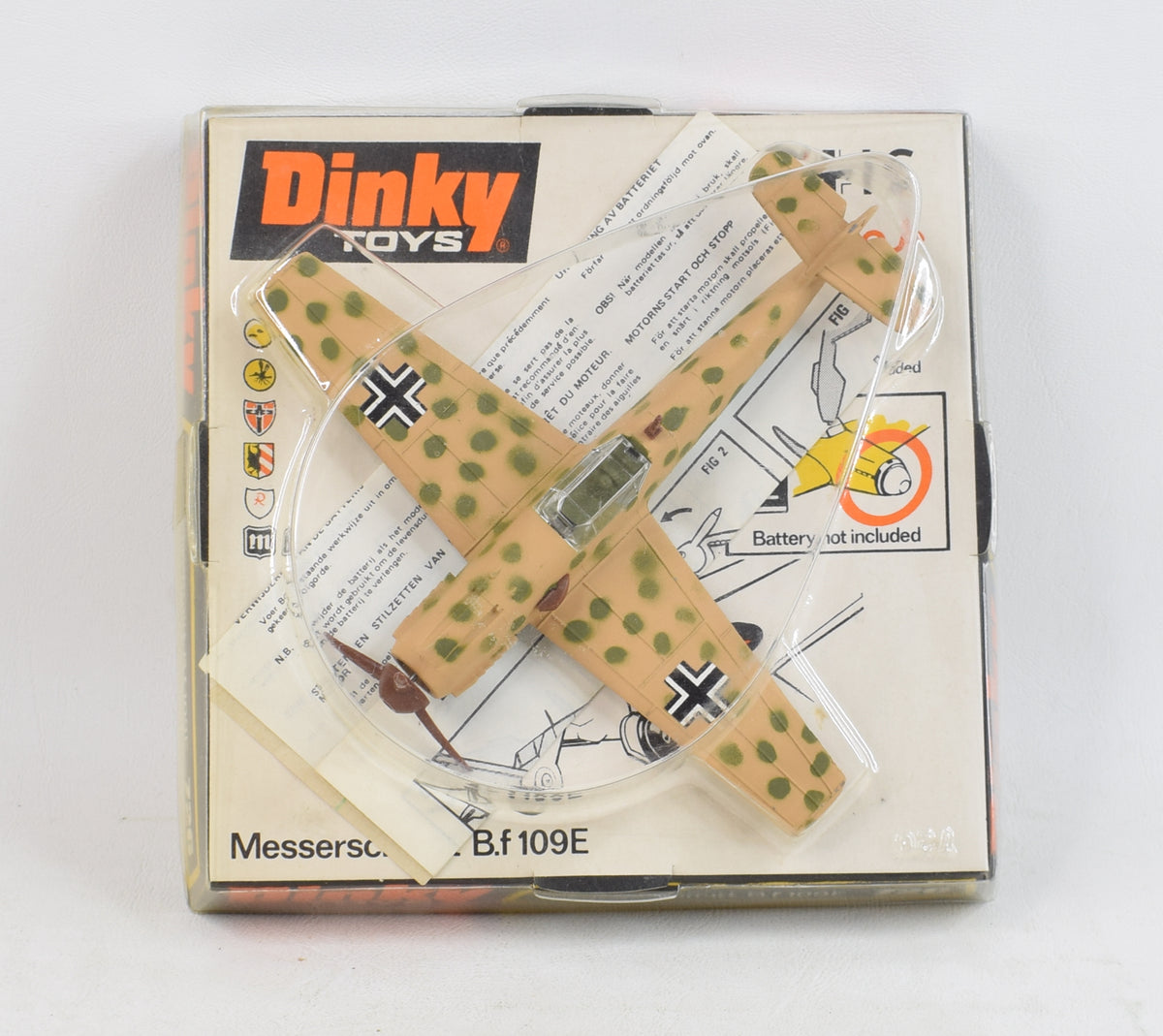 Dinky toys 726 Messerschmitt B.f 109E Virtually Mint/Boxed ''The J. W Collection''